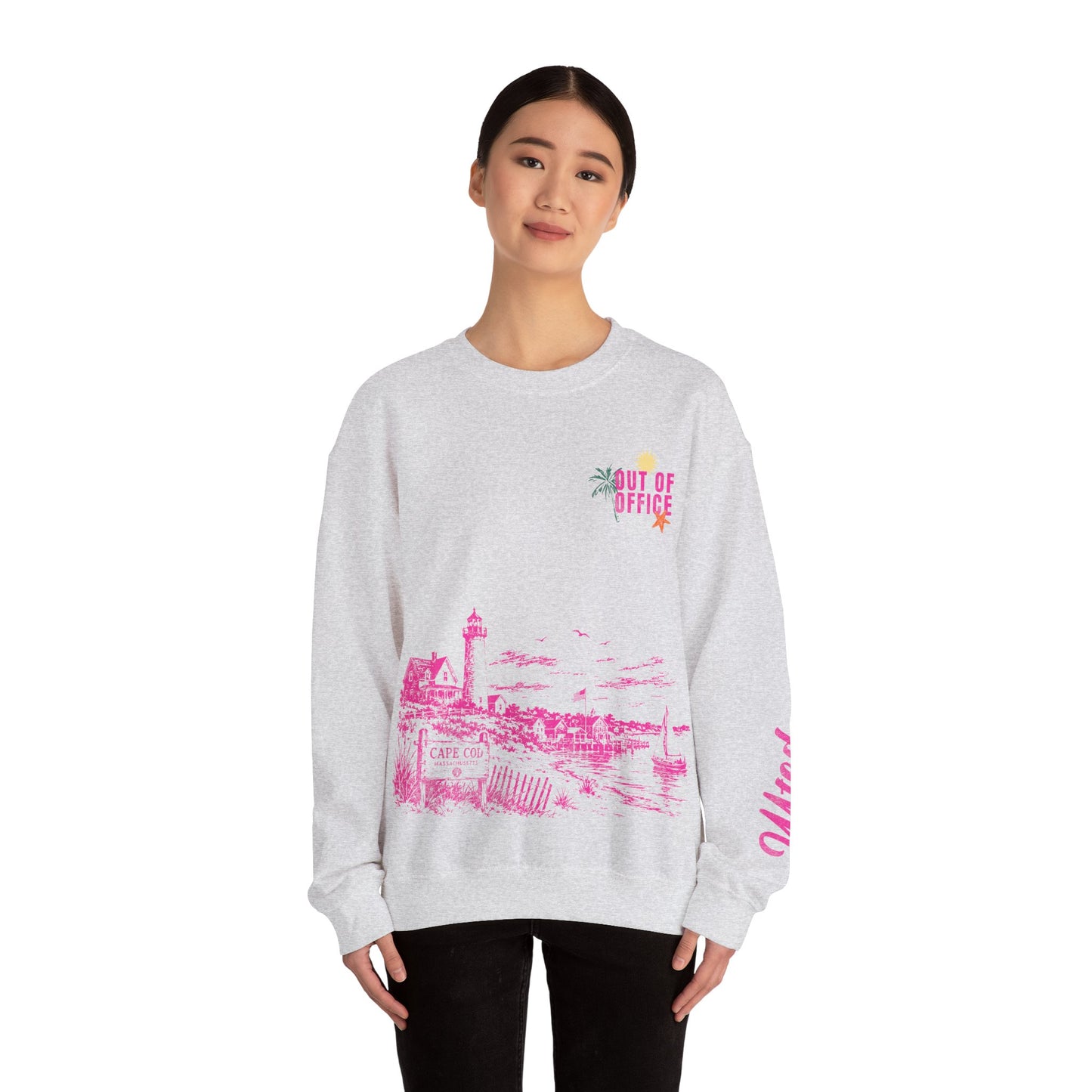 Adult Checked into Nationals Crewneck