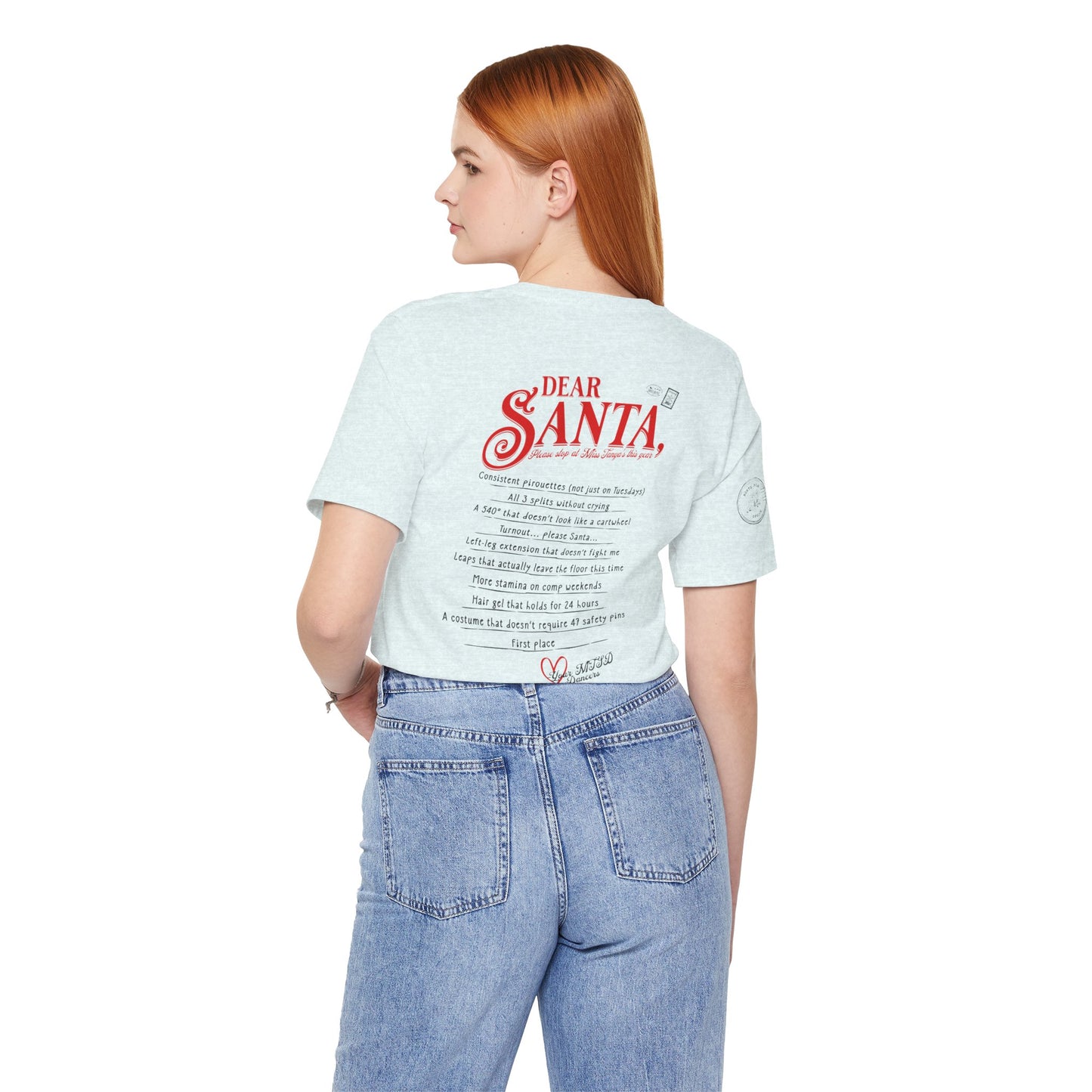 Adult Dear Santa Graphic Tee