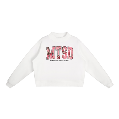 Adult Camo Mock Neck Crew